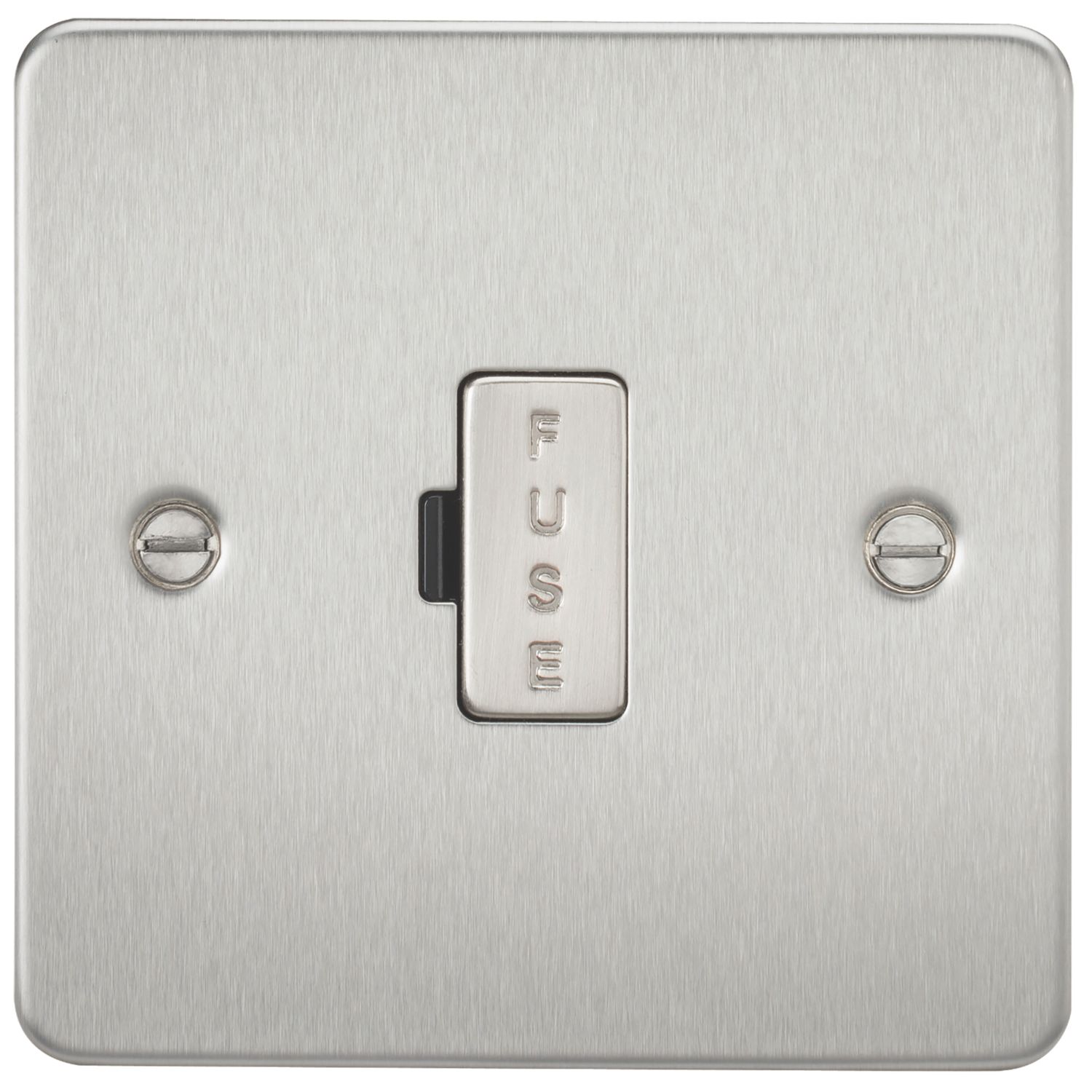 Knightsbridge 13A Unswitched Fused Spur Brushed Chrome (786TX)
