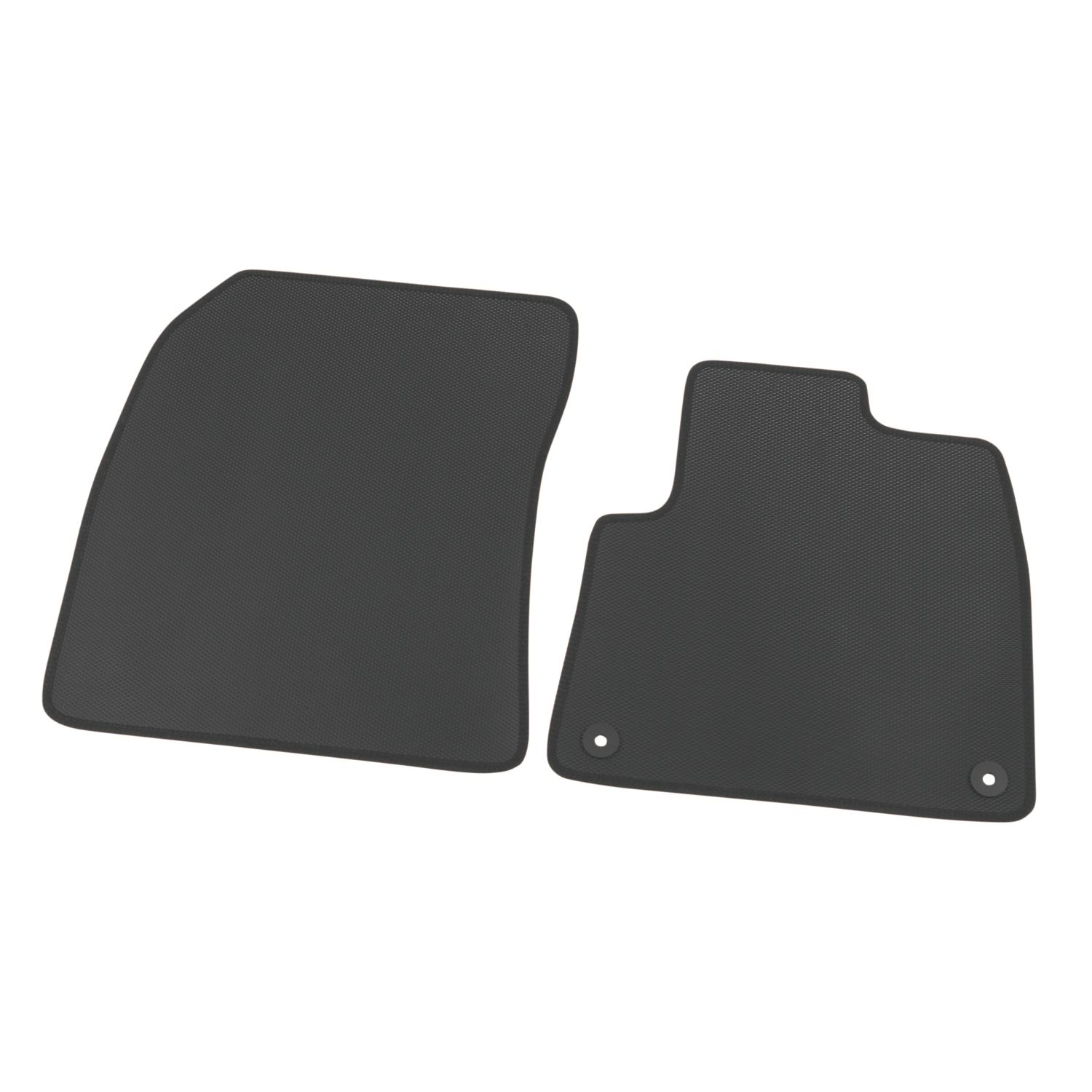 Unique Products Fiat Doblo 2018 on Rubber Automotive Mat 2 Pieces (786VE)