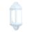 Saxby Halbury Outdoor LED Wall Light With PIR Sensor Matt White 7W 500lm