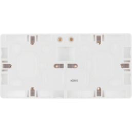 British General  2-Gang Surface Pattress  Electrical Mounting Box 37mm