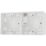 British General  2-Gang Surface Pattress  Electrical Mounting Box 37mm