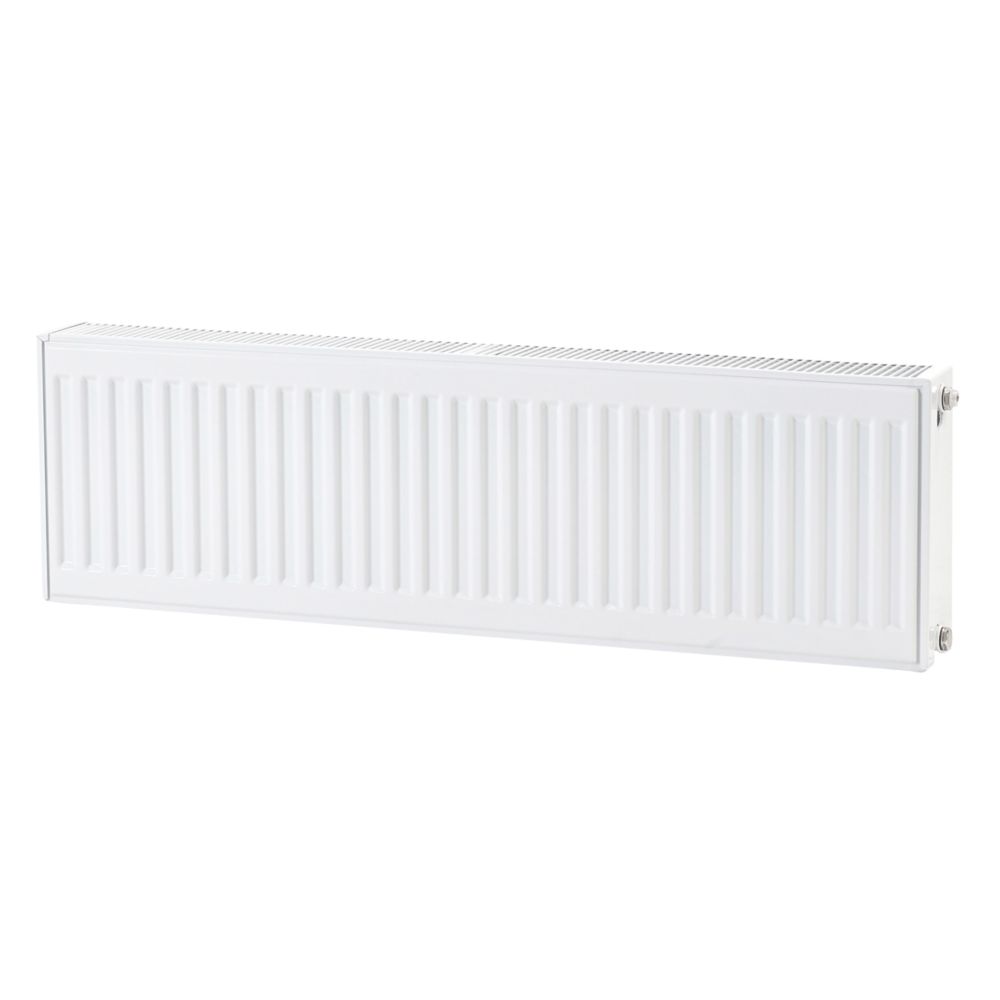 Flomasta 300mm x 1200mm 3876BTU White Type 22 Convector Radiator - Screwfix