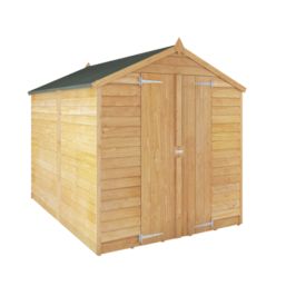 Mercia Value Windowless 6' x 7' 6" (Nominal) Apex Overlap Timber Shed