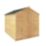 Mercia Value Windowless 6' x 7' 6" (Nominal) Apex Overlap Timber Shed