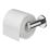 Swirl Caldew Toilet Roll Holder Chrome
