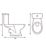 Toilet-to-Go  Close-Coupled Toilet Dual-Flush 6Ltr