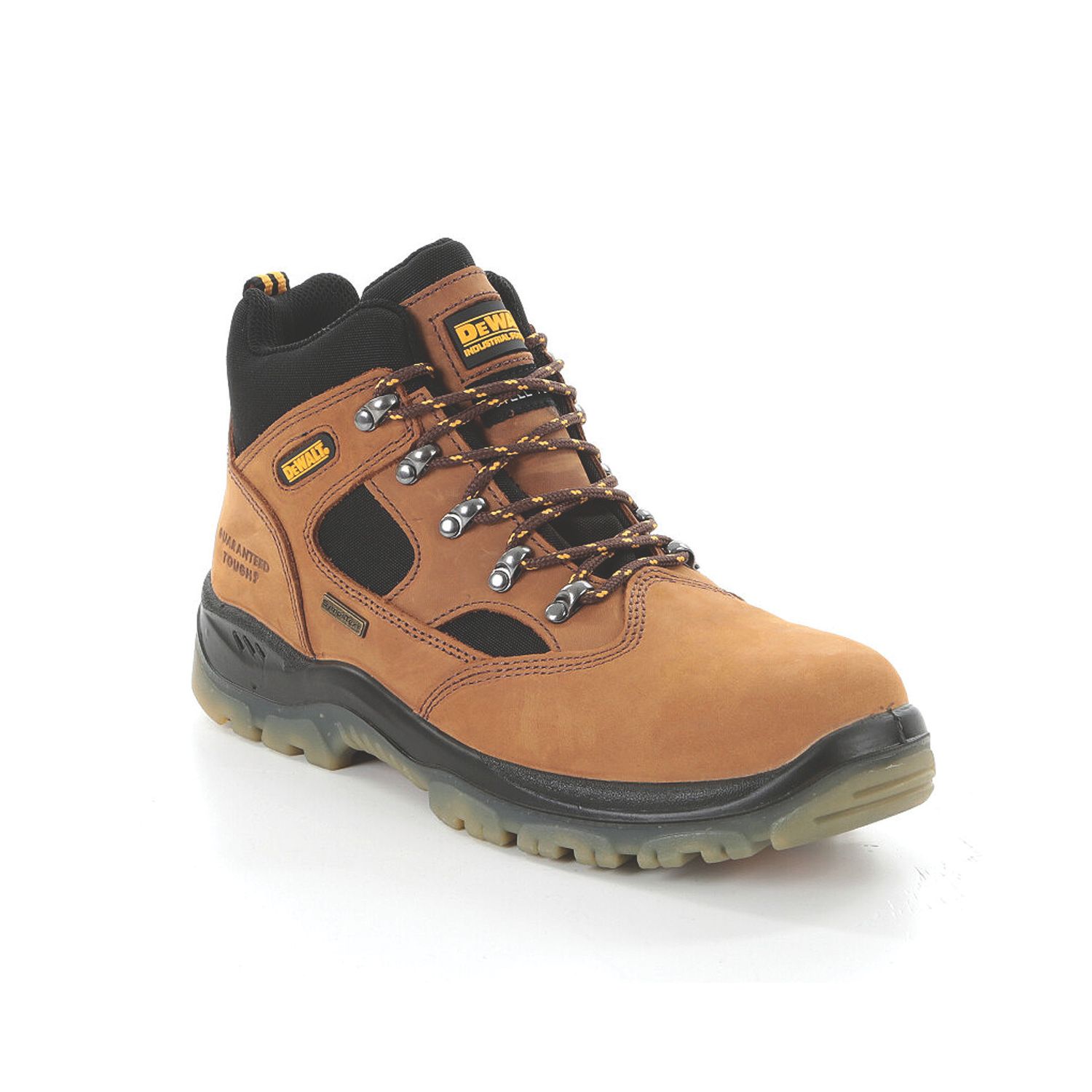 DEWALT Challenger Size 10 Brown Waterproof Steel Toe Cap Safety Boots (7874G)