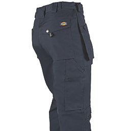 Dickies Eisenhower Multi-Pocket Trousers Navy Blue 36" W 32" L