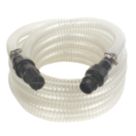 Essentials Reinforced Suction Hose with Filter Clear 7m x 1"