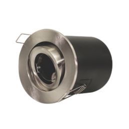 LAP  Adjustable  Fire Rated Downlight Brushed Steel