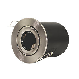 LAP  Adjustable  Fire Rated Downlight Brushed Steel