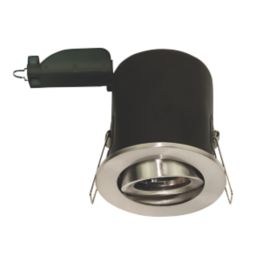 LAP  Adjustable  Fire Rated Downlight Brushed Steel