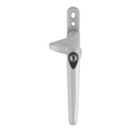 Smith & Locke  Right-Handed Cockspur Window Handle Satin Chrome