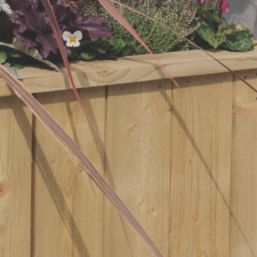 Rowlinson Heritage Rectangular Planter Natural 43cm x 103cm x 42cm