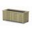 Rowlinson Heritage Rectangular Planter Natural 43cm x 103cm x 42cm