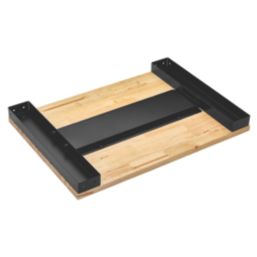 Bunker  Hardwood 646mm Worktop for 3-Tier Tool Trolley