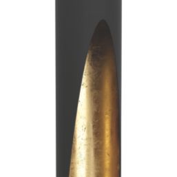 Eglo Barbotto LED Pendant Light Black/Gold 4.5W 345lm