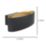 Eglo Maccacari LED Wall Light Black & Gold 10W 1300lm