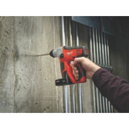 Milwaukee M12 H-0 0.5kg 12V Li-Ion RedLithium  Cordless SDS Plus Hammer Drill - Bare