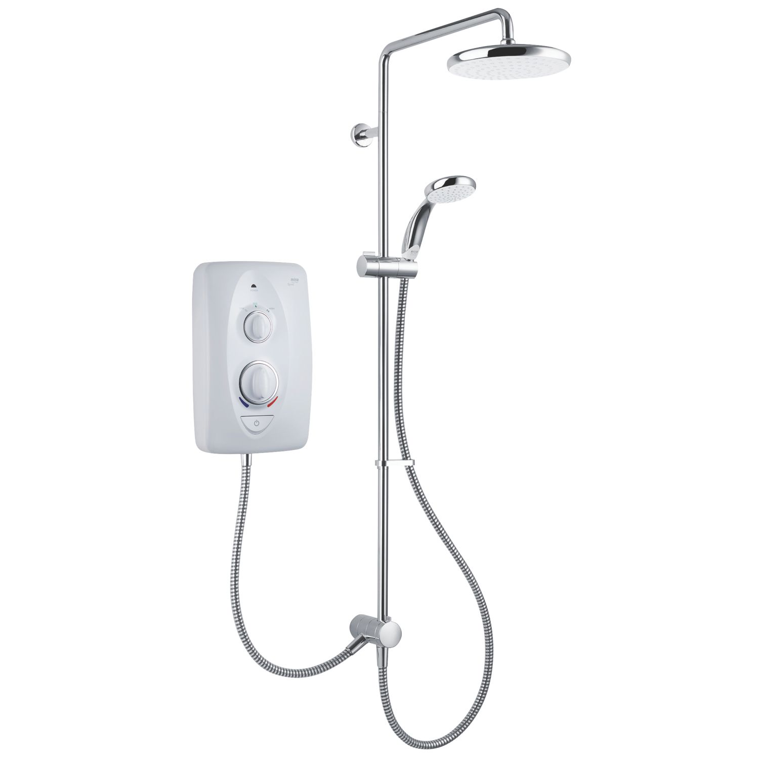 Mira Sprint Dual White 9.5kW Manual Electric Shower (787JJ)