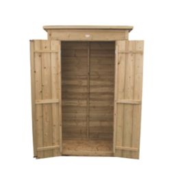 Forest  3' x 1' 6" (Nominal) Pent Shiplap T&G Garden Store with Assembly