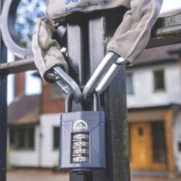 Squire Hardened Steel Padlock & Chain Set 915mm x 8mm