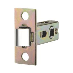 Smith & Locke Satin Nickel Tubular Mortice Latch 64mm Case - 45mm Backset