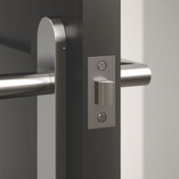 Smith & Locke Satin Nickel Tubular Mortice Latch 64mm Case - 45mm Backset