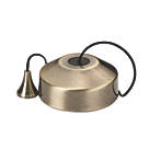 Knightsbridge  1-Way LED Pull Cord Dimmer Antique Brass