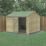 Forest Beckwood 9' 6" x 10' (Nominal) Reverse Apex Shiplap Timber Shed with Assembly