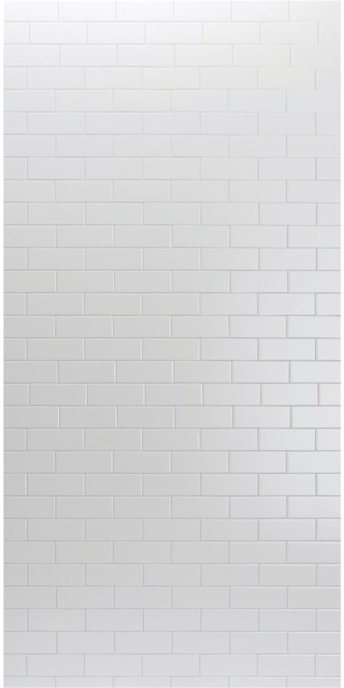 Splashwall  Composite Splashback Gloss Pure White 1220mm x 2440mm x 3mm