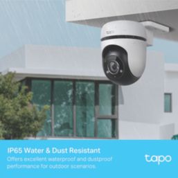 TP-Link Tapo C500 Mains-Powered White Wireless 1080p Outdoor Dome Pan & Tilt Smart Camera
