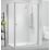 Triton Neo Six  Framed Rectangular Sliding Door Shower Enclosure  Chrome  1100mm x 800mm x 1850mm