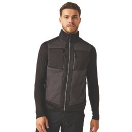 Regatta E-Volve Knit Stretch Bodywarmer Ash/Black X Small 35.5" Chest