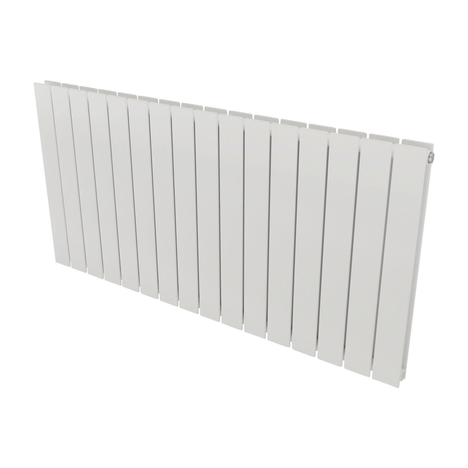 Ximax Oceanus 600mm x 1195mm 3901BTU White Horizontal Designer Radiator (787TR)