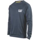CAT Trademark Banner Long Sleeve T-Shirt Dark Marine 2X Large 50-52" Chest