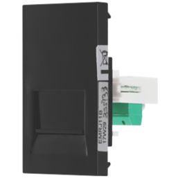 British General  Modular RJ11 Telephone / Data Socket Black
