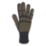 Site SWG223 Micro Dot Gloves Black / Yellow Large