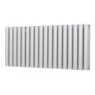 Radiant 450mm x 895mm 3504BTU Matt Chrome Horizontal Designer Radiator