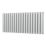 Radiant 450mm x 895mm 3504BTU Matt Chrome Horizontal Designer Radiator