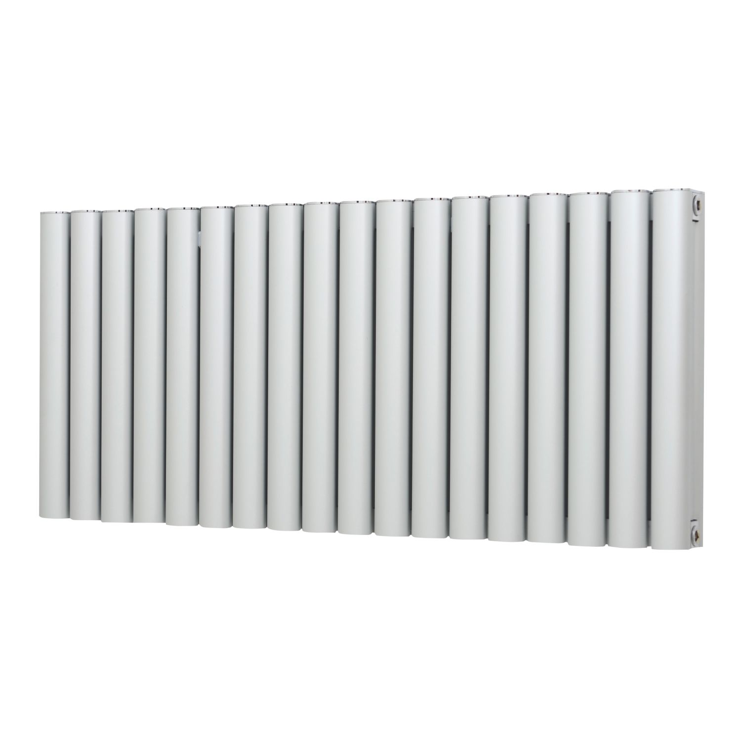 Radiant 450mm x 895mm 3504BTU Matt Chrome Horizontal Designer Radiator (7887F)
