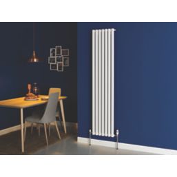 Ximax Fortuna 1800mm x 410mm 2952BTU White Vertical Designer Radiator
