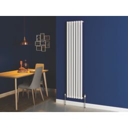 Ximax Fortuna 1800mm x 410mm 2952BTU White Vertical Designer Radiator