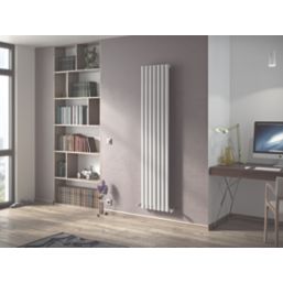 Ximax Fortuna 1800mm x 410mm 2952BTU White Vertical Designer Radiator