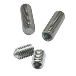 Plain Stainless Steel Hex Socket Set M8 x 12mm Grub Screw