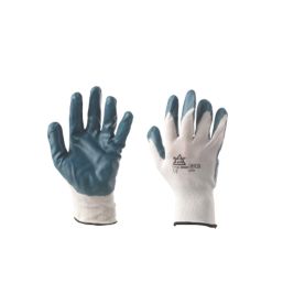 Keep Safe  Nitrile-Coated Gloves Grey Medium