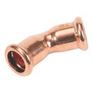 Flomasta  Copper Press-Fit Equal 45° M-Profile Elbows 15mm 10 Pack