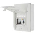 Refurb British General Fortress 5-Module 2-Way Populated  Garage Consumer Unit