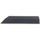 Apollo Black Composite Left Corner Interlocking Decking Edging 24mm x 0.38m x 0.075m