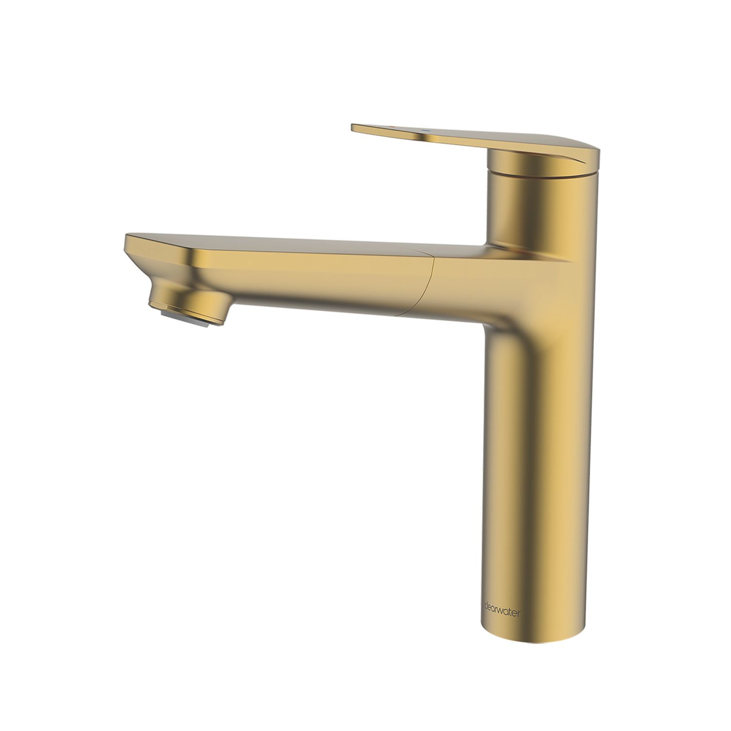 Clearwater Levant LEV20BB Single Lever Tap with Pull-Out Brushed Brass PVD (788FJ)